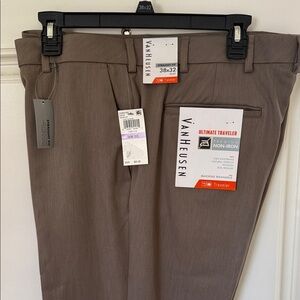 Van Heusen Men's Taupe Dress Pants